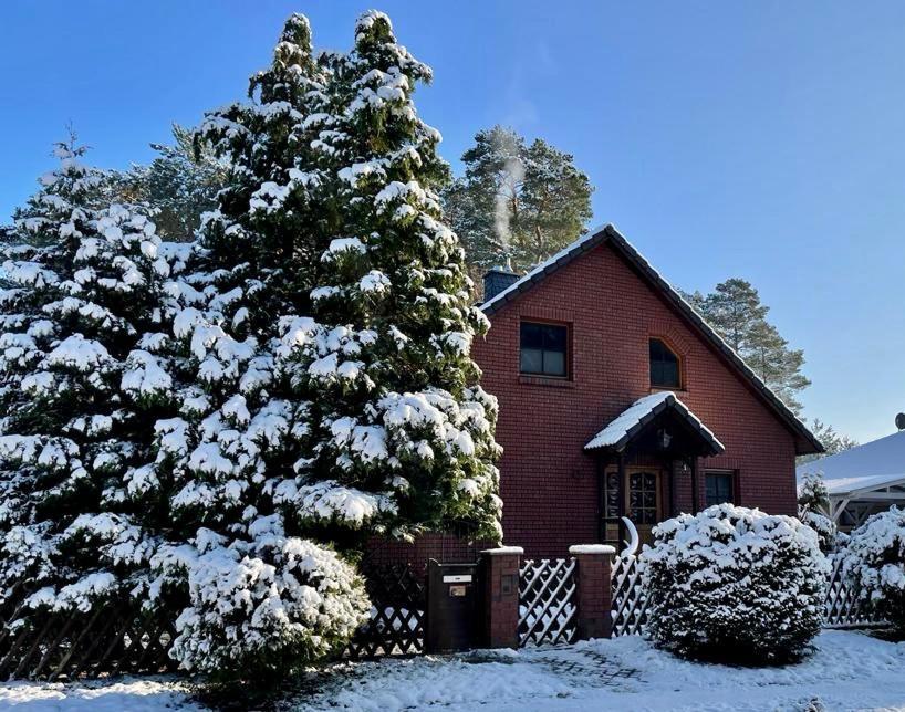 Auf Der Heide Villa Borkheide Buitenkant foto